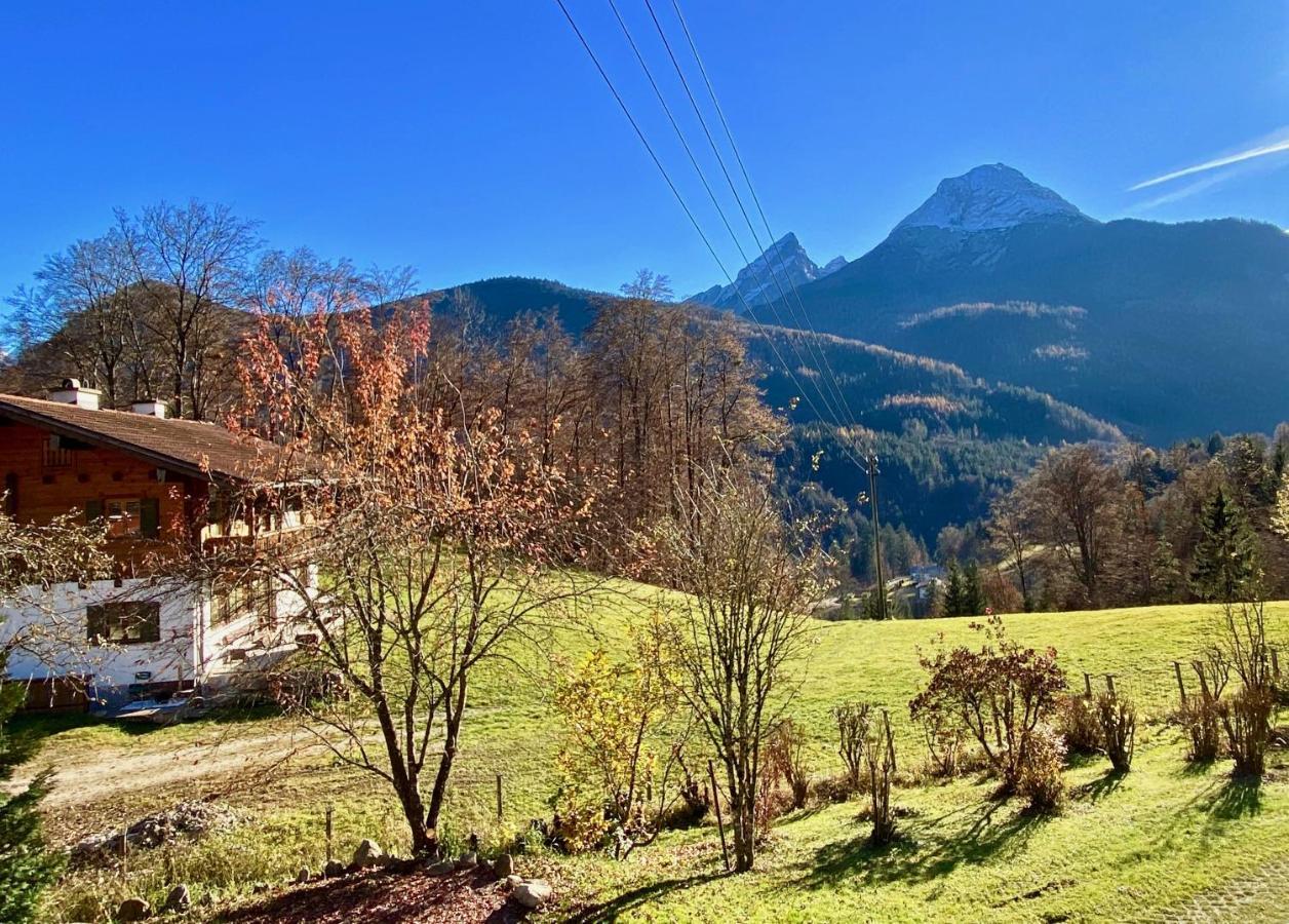 Berghof Punzenlehen - Nahe Koenigssee Bischofswiesen Buitenkant foto